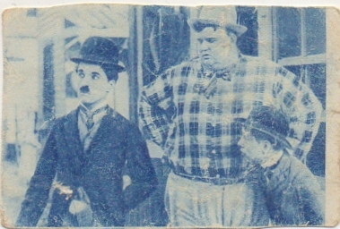 TARJETA POSTAL DE CINE. CHARLIE CHAPLIN (CHARLOT). OBSEQUIO CHOC. AMATLLER Nº 6
