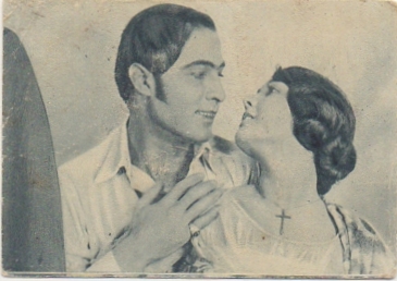 TARJETA POSTAL DE CINE. LILA LEE Y VALENTINO. OBSEQUIO CHOC. AMATLLER Nº 6