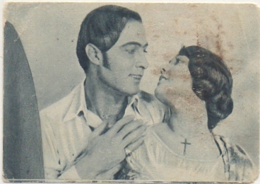TARJETA POSTAL DE CINE. LILA LEE Y VALENTINO. OBSEQUIO CHOC. AMATLLER Nº 6