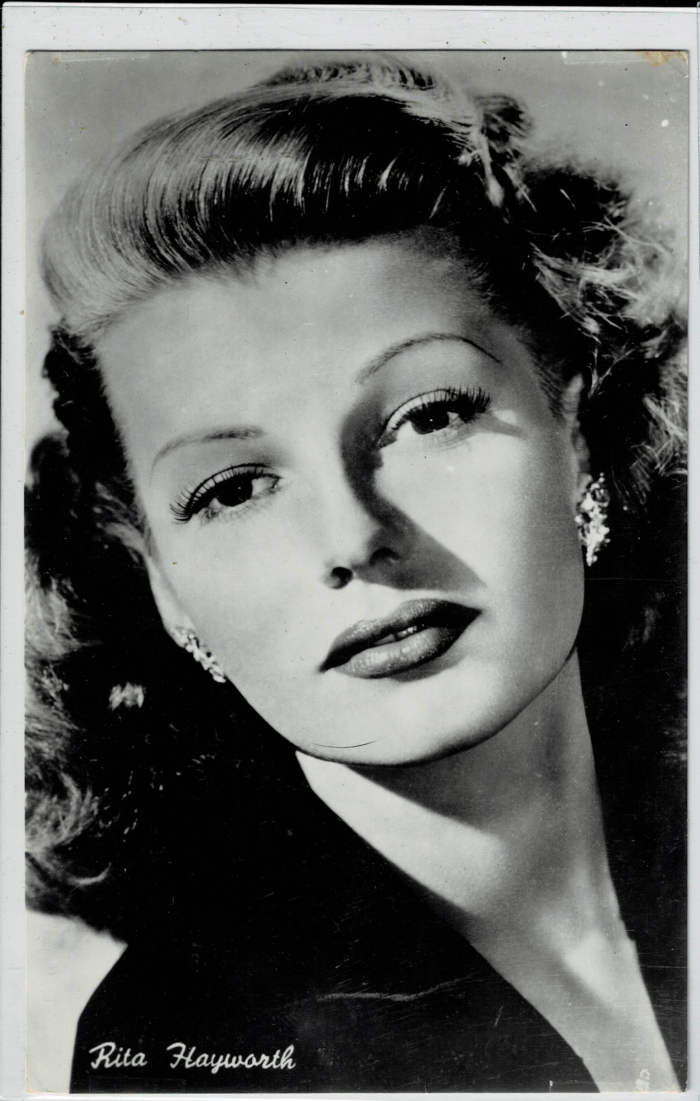 POSTAL DE CINE: DE RITA HAYWORTH