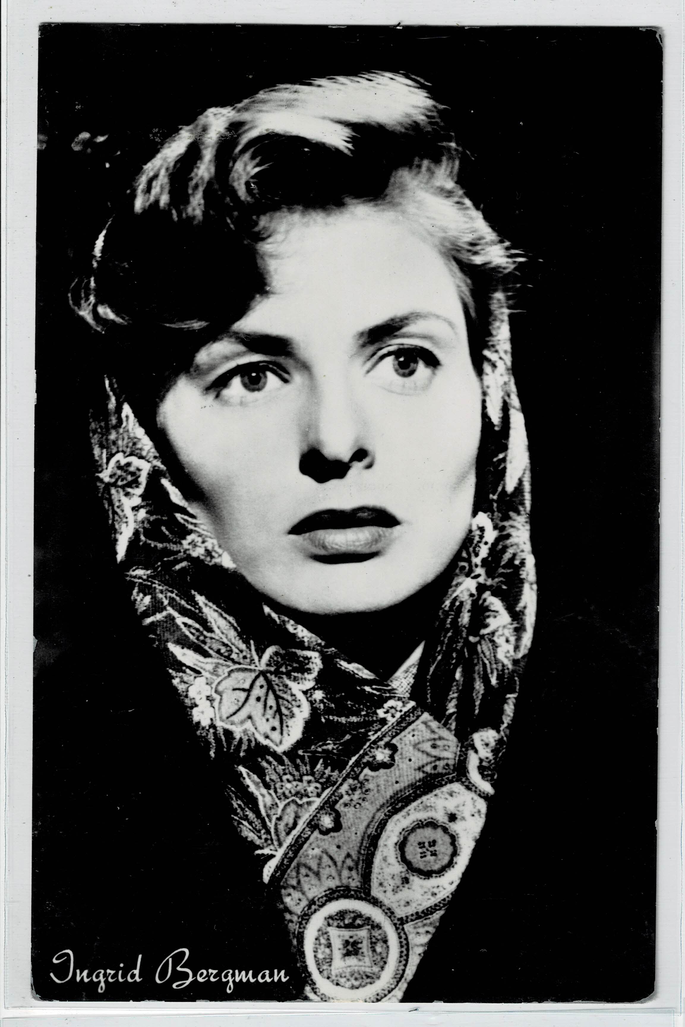 POSTAL DE CINE Nº 65: DE INGRID BERGMAN
