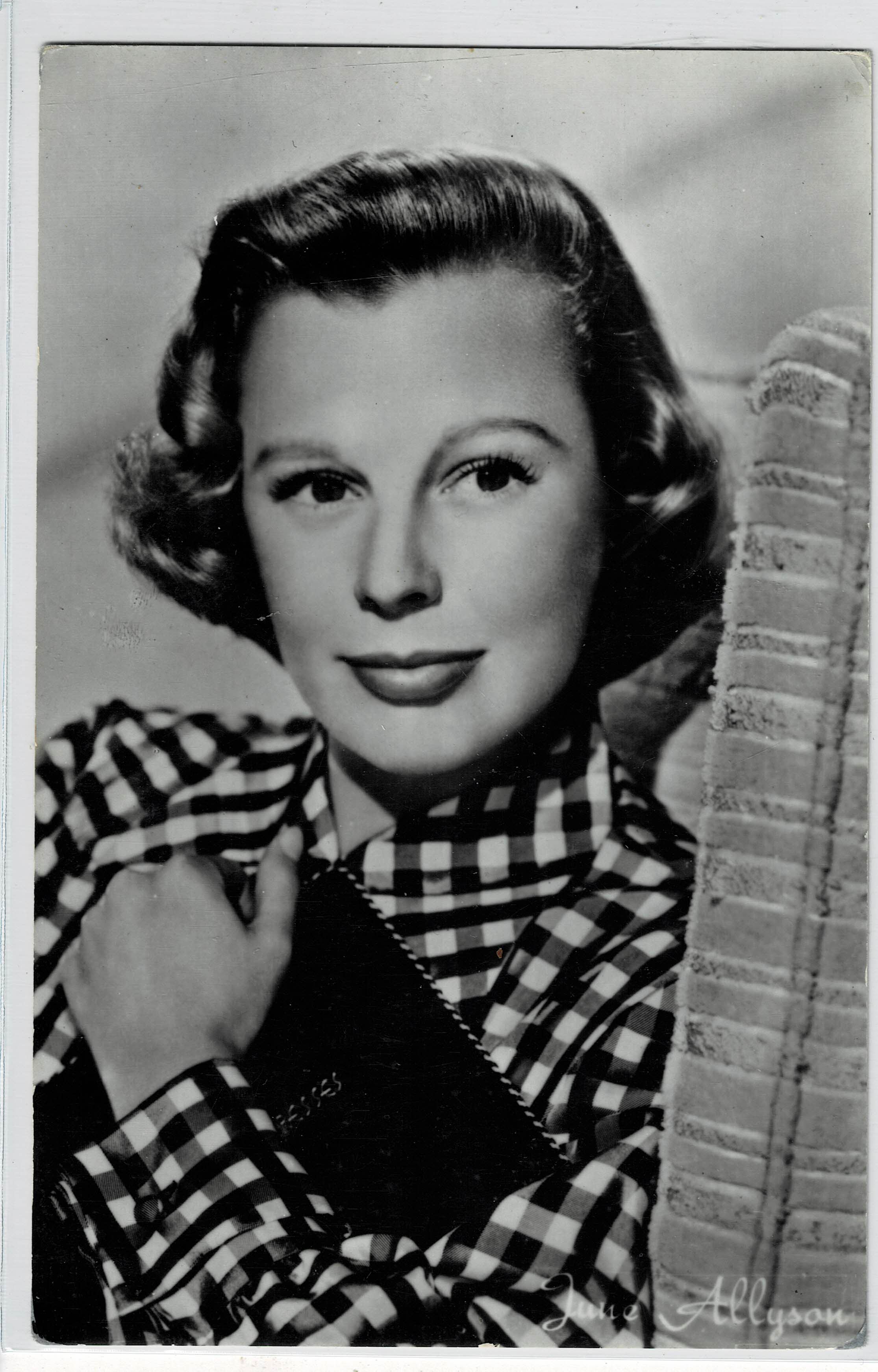 POSTAL DE CINE Nº 163: DE JUNE ALLYSON