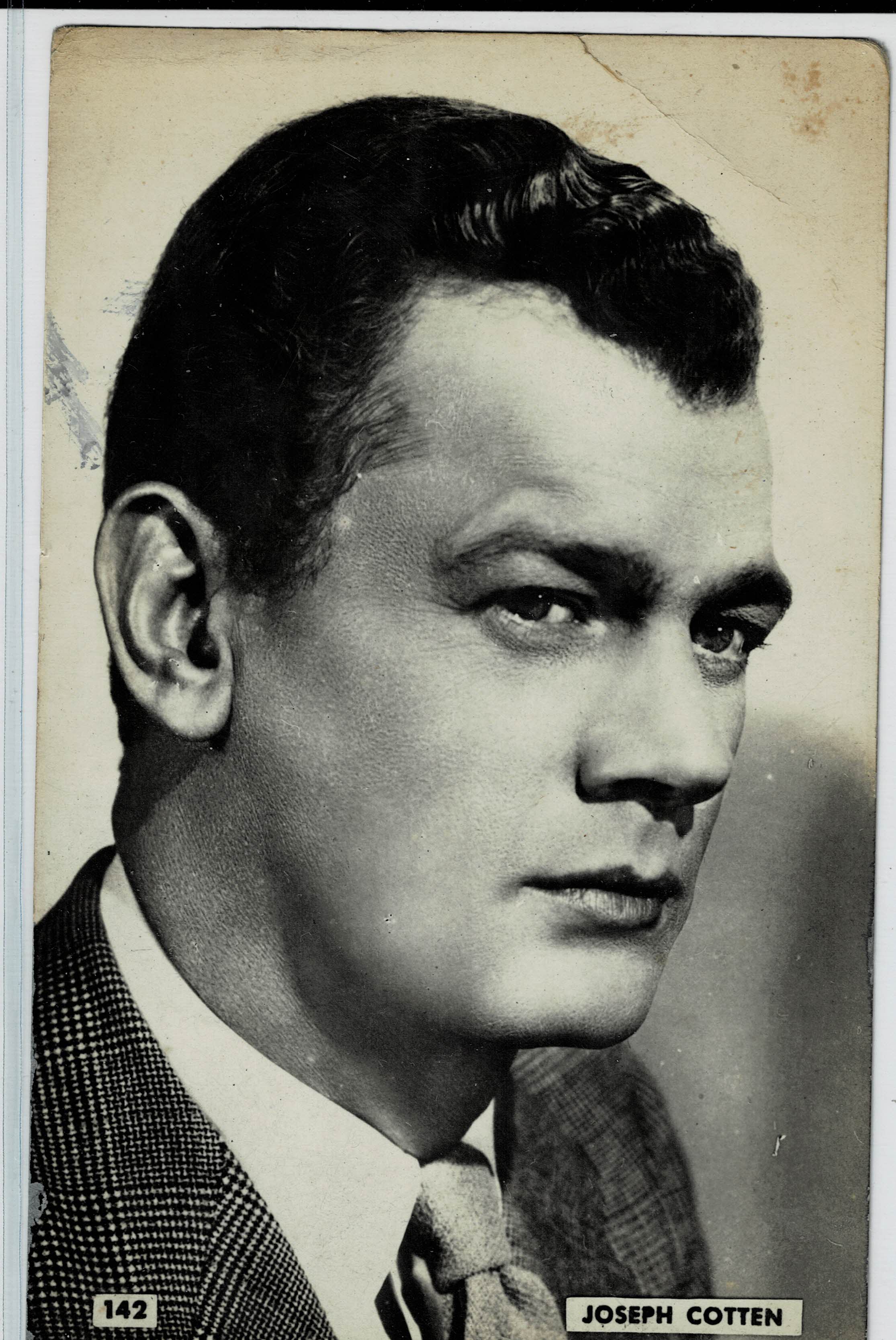 POSTAL DE CINE Nº 142: DE JOSEPH COTTEN