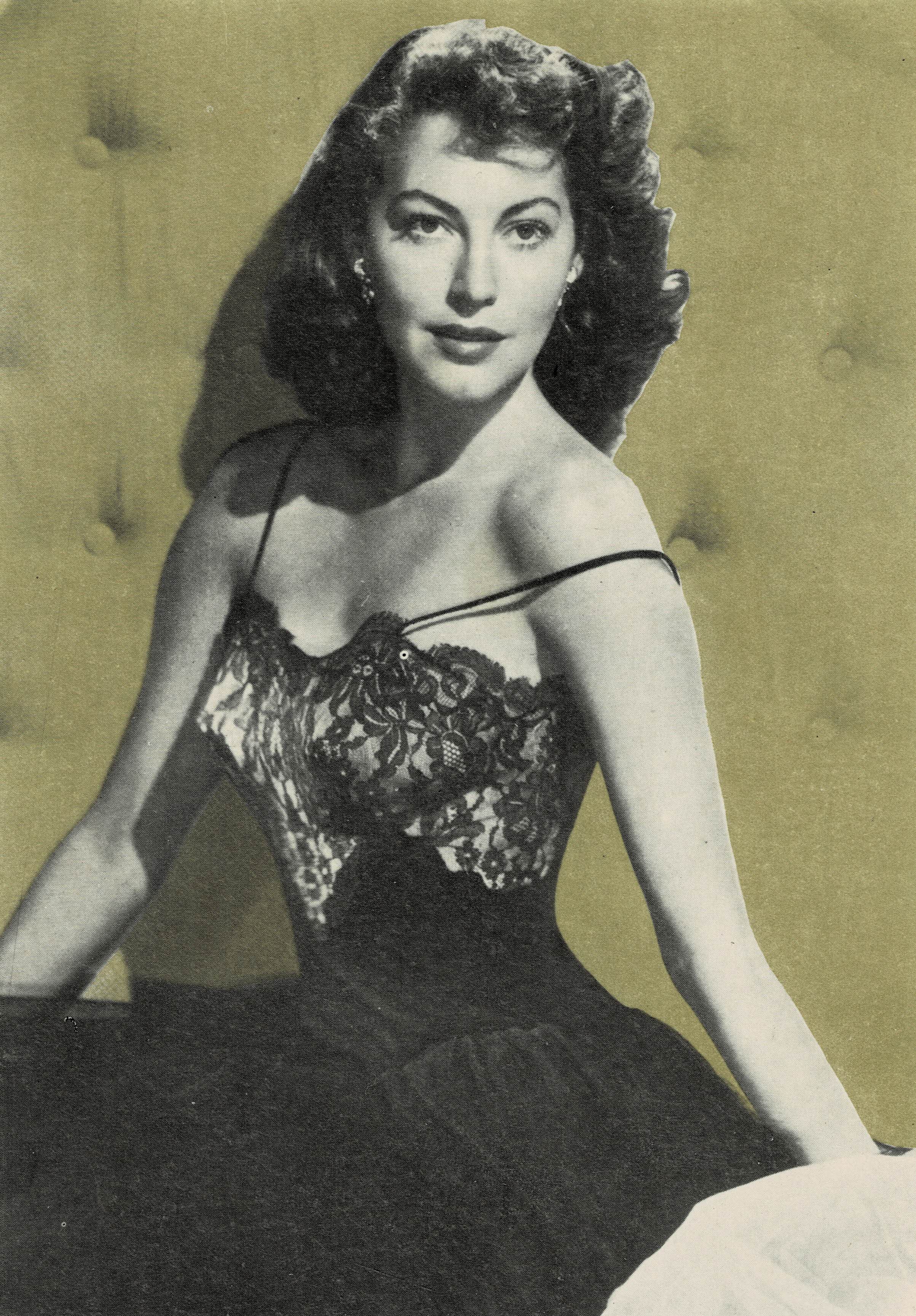 POSTAL DE CINE: DE AVA GADNER