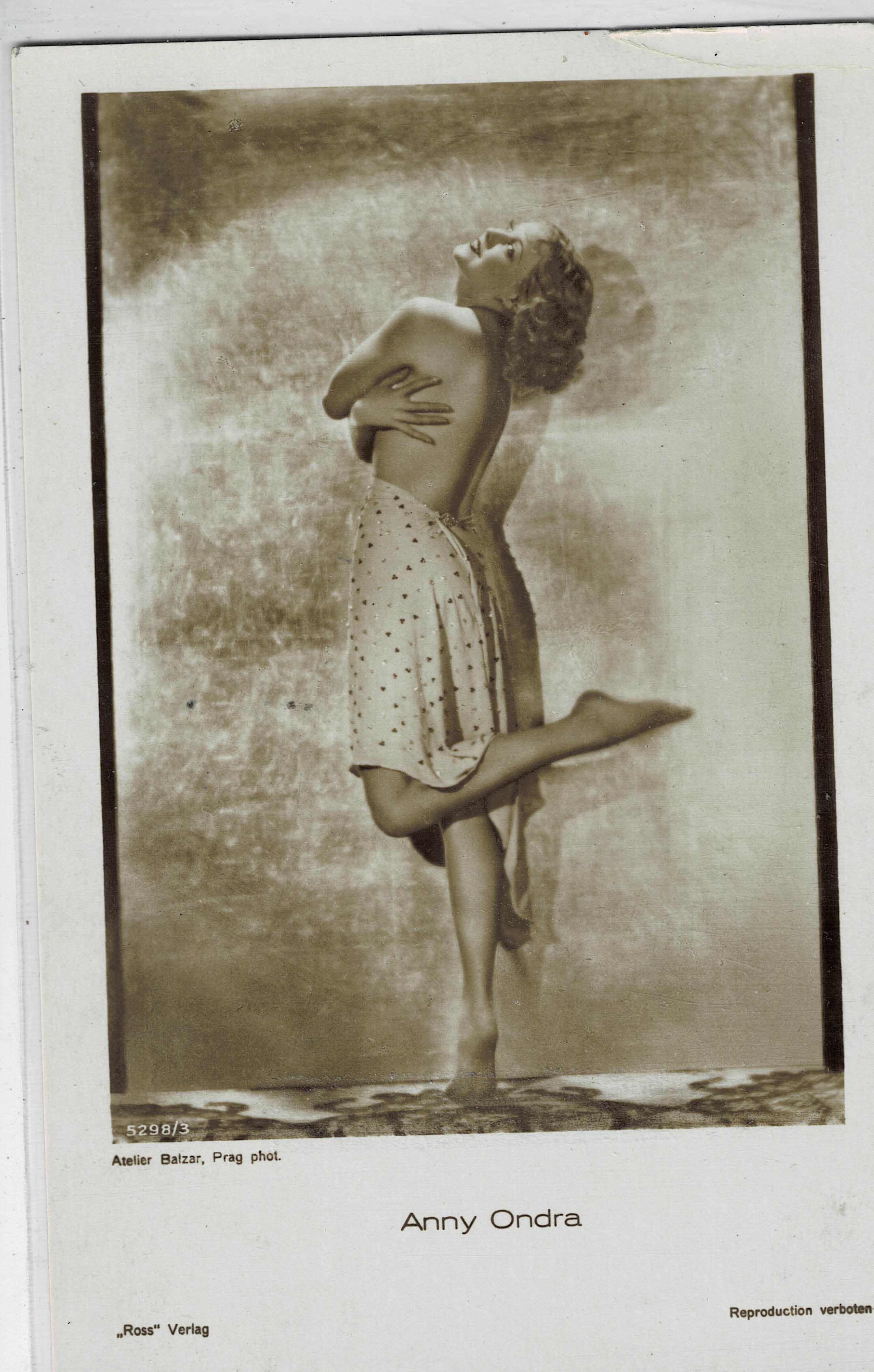 POSTAL DE CINE: DE ANNY ONDRA