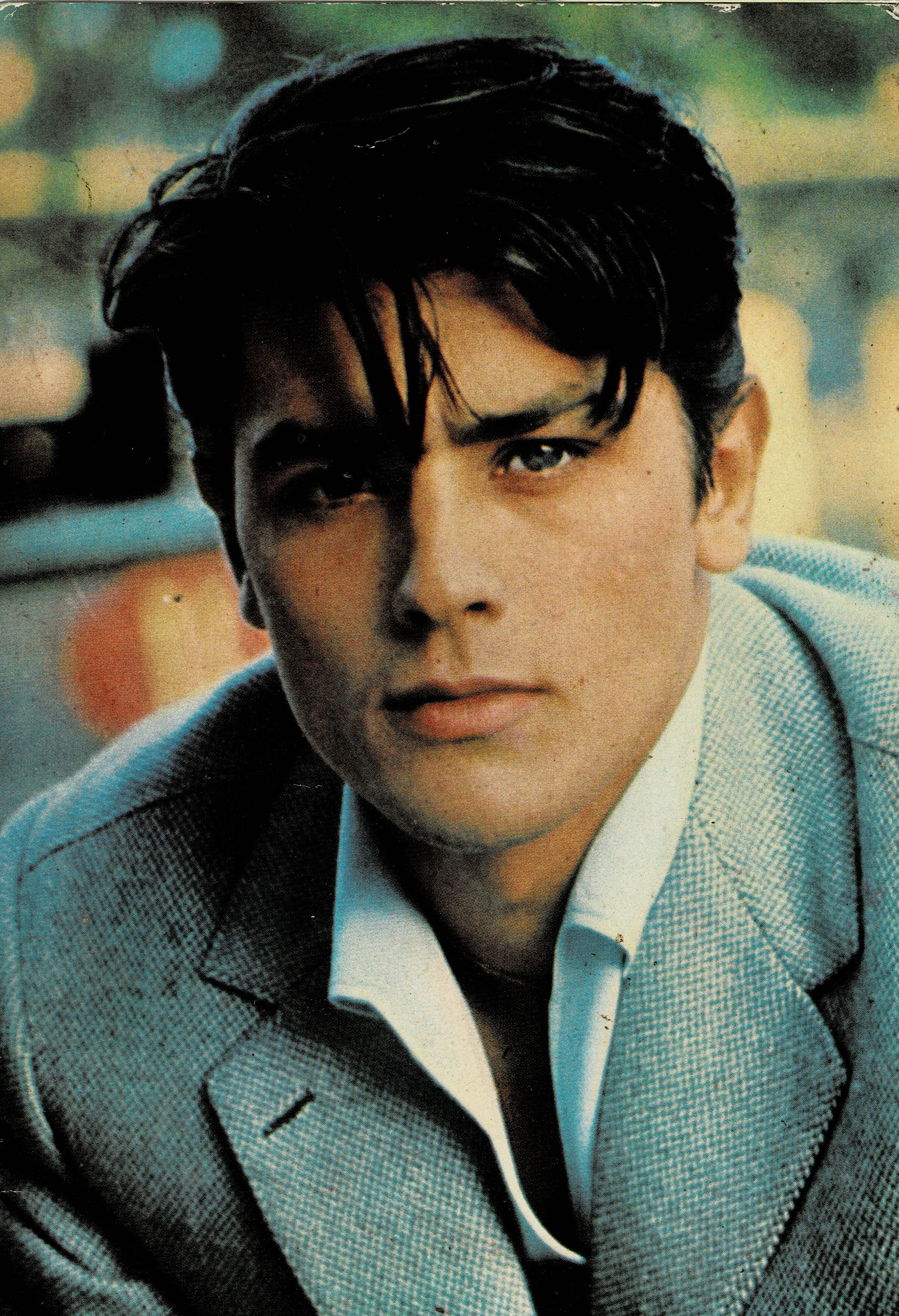POSTAL DE CINE: DE ALAIN DELON