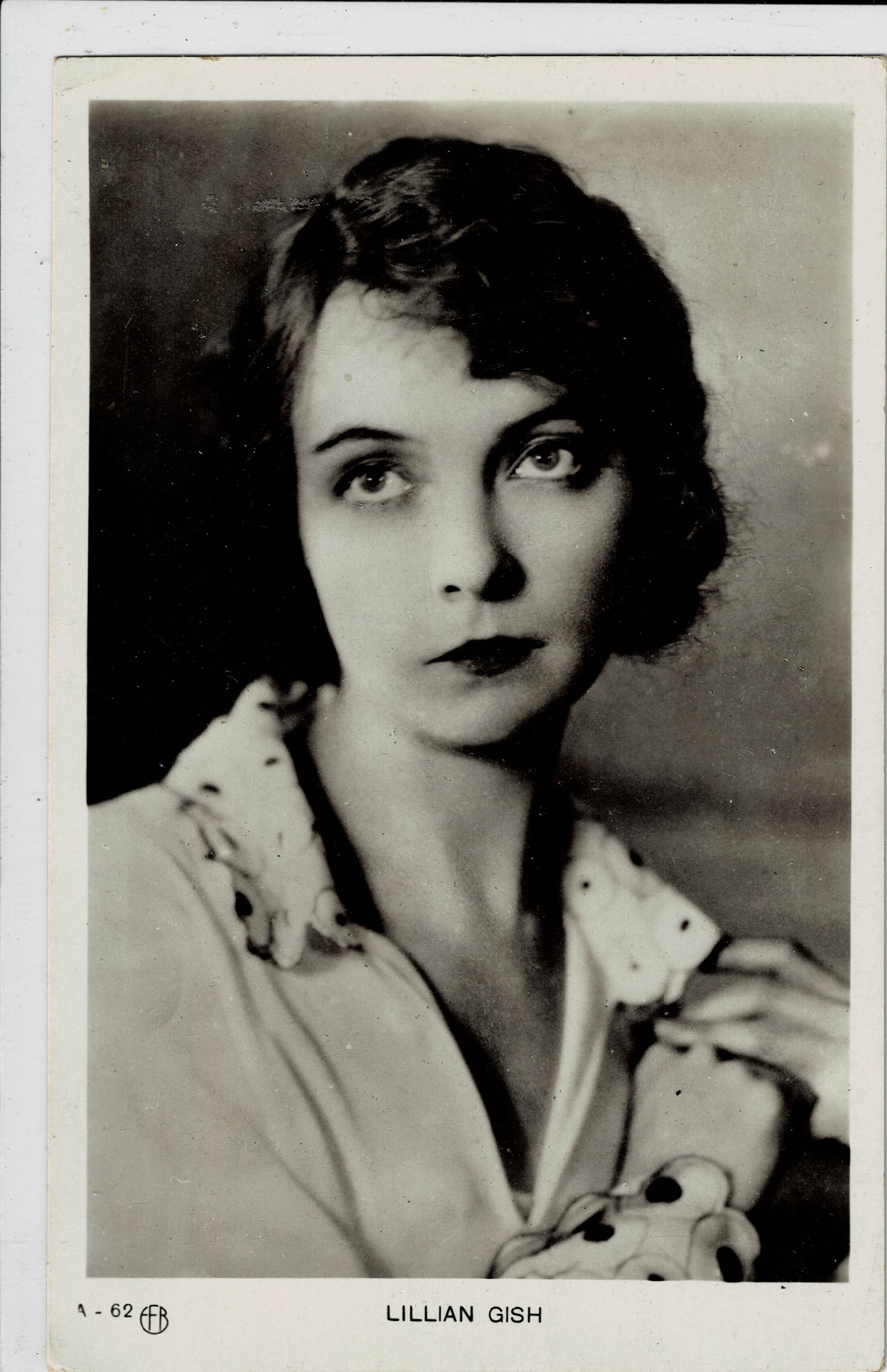 POSTAL DE CINE: DE LILLIAN GISH
