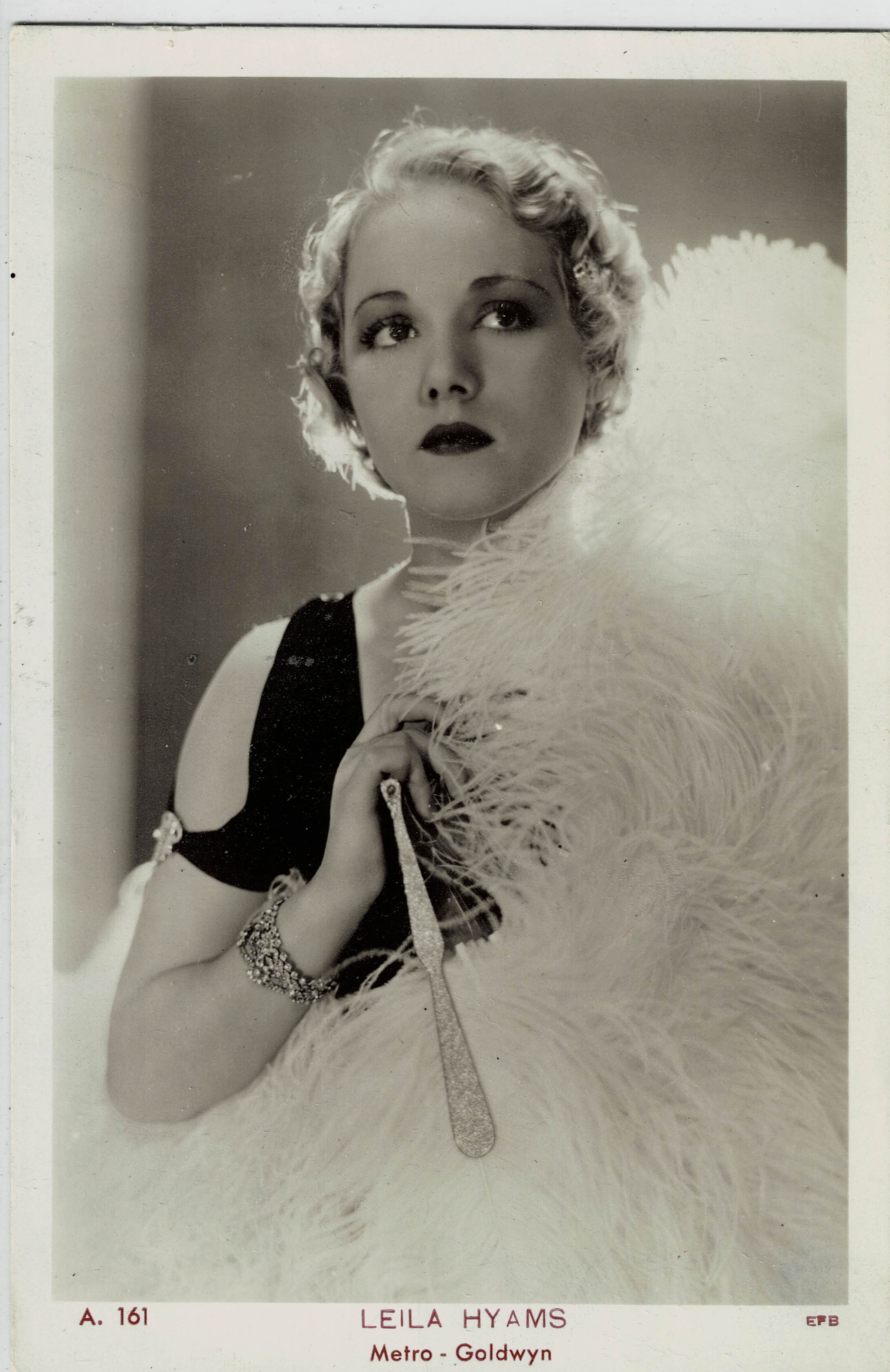 POSTAL DE CINE: DE LEILA HYAMS