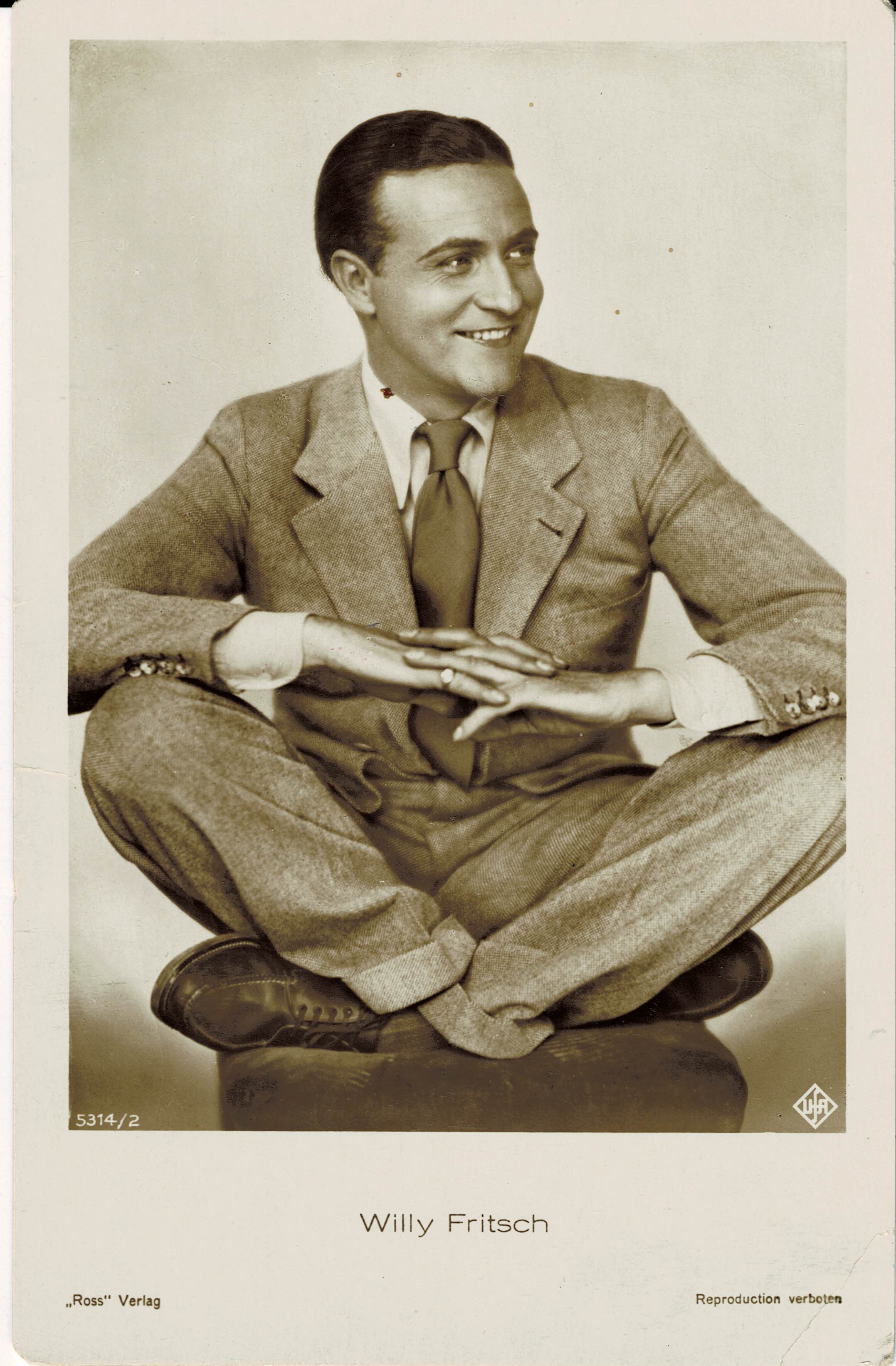 POSTAL DE CINE: DE WILLY FRITSCH