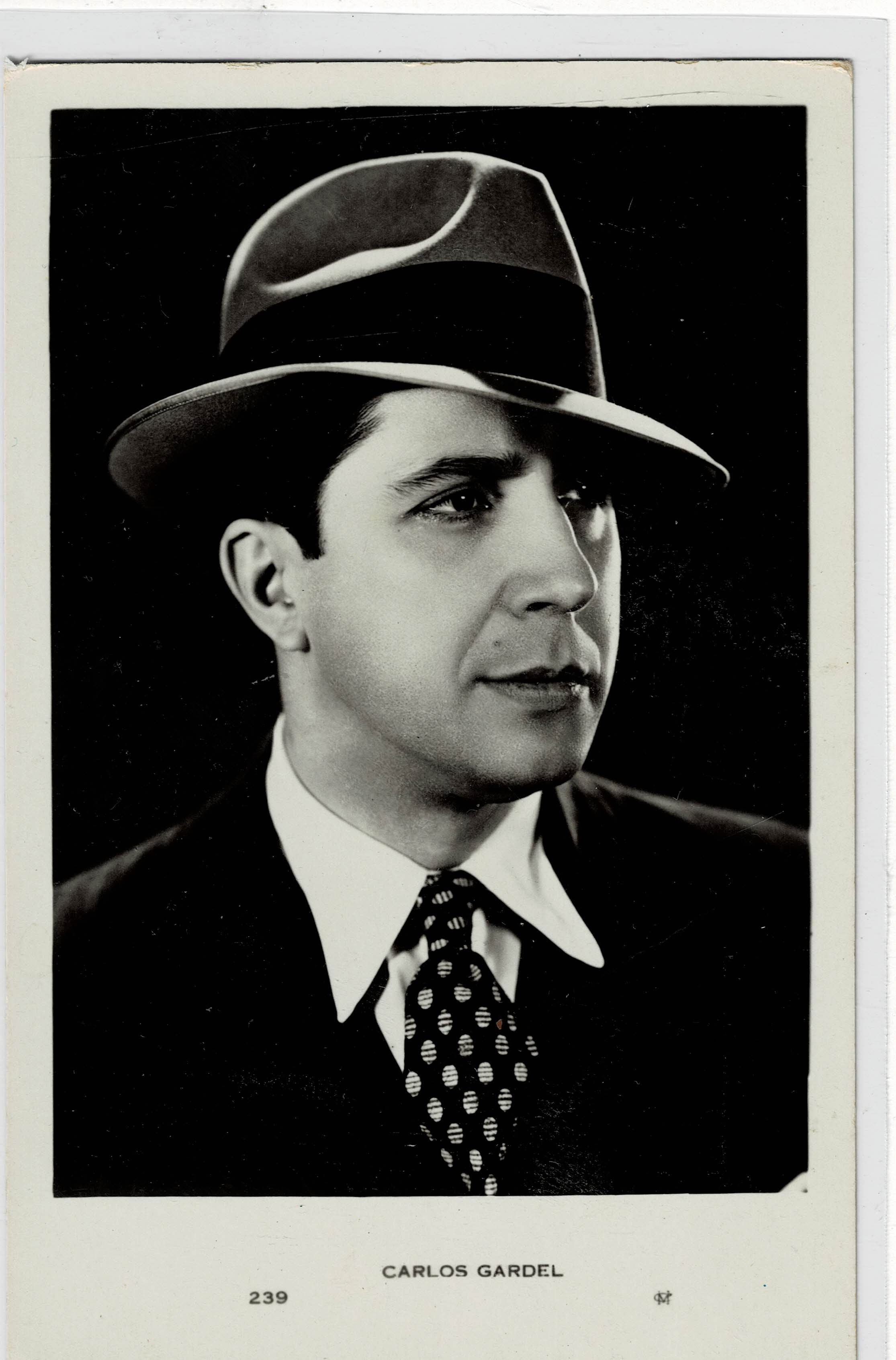 POSTAL DE CINE: DE CARLOS GARDEL