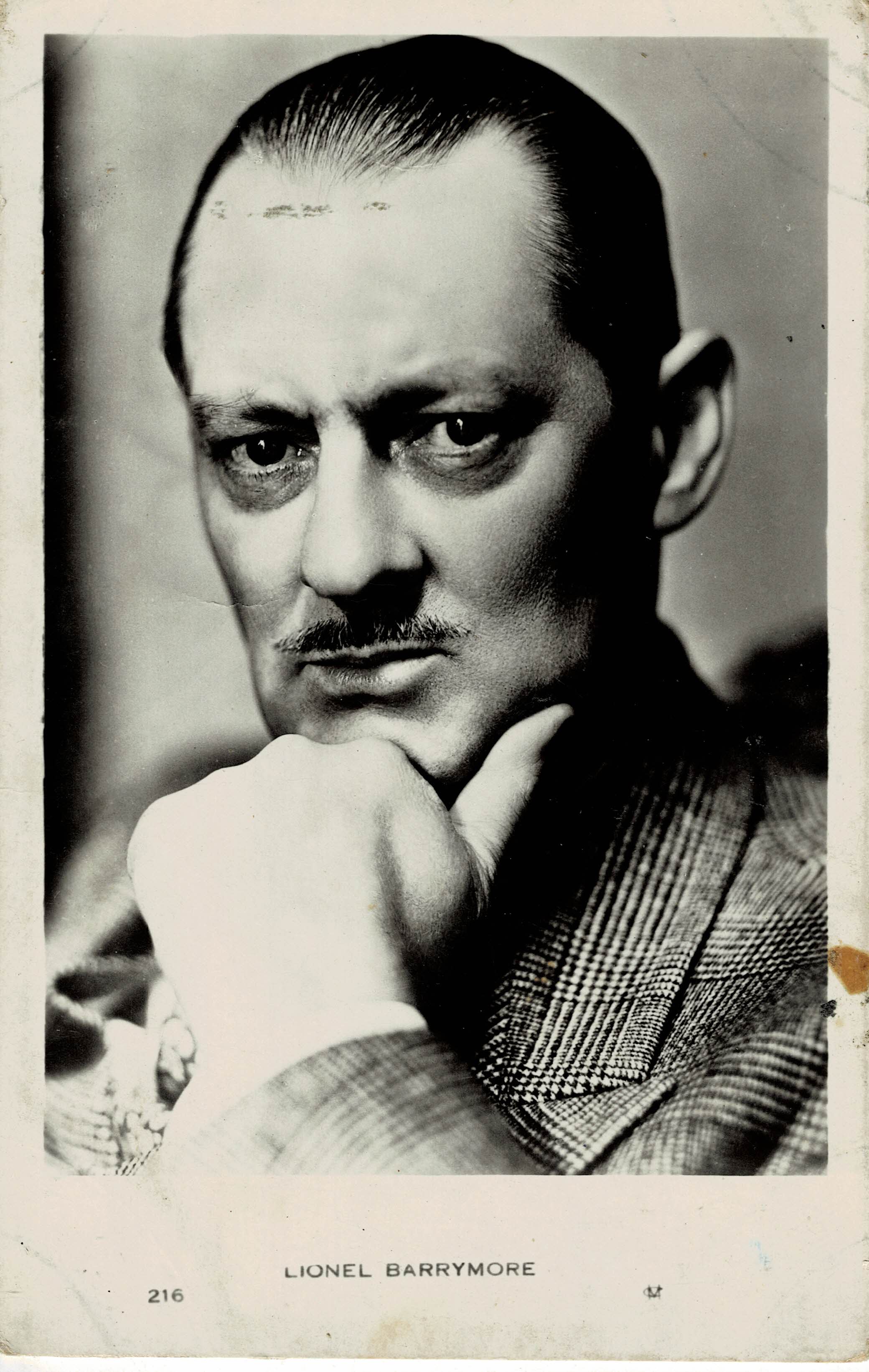 POSTAL DE CINE: DE LIONEL BARRYMORE