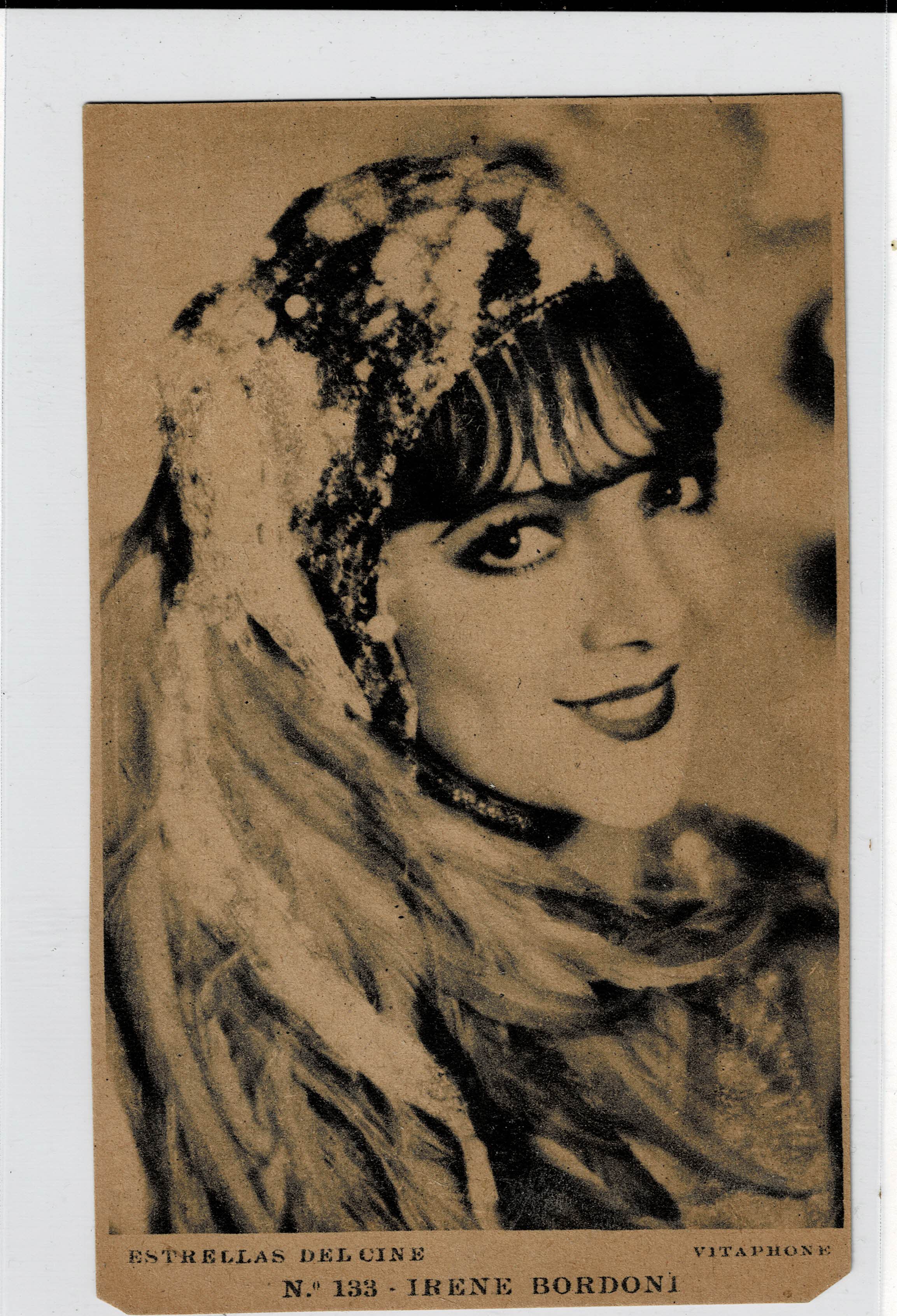 POSTAL DE CINE: DE IRENE BORDONI
