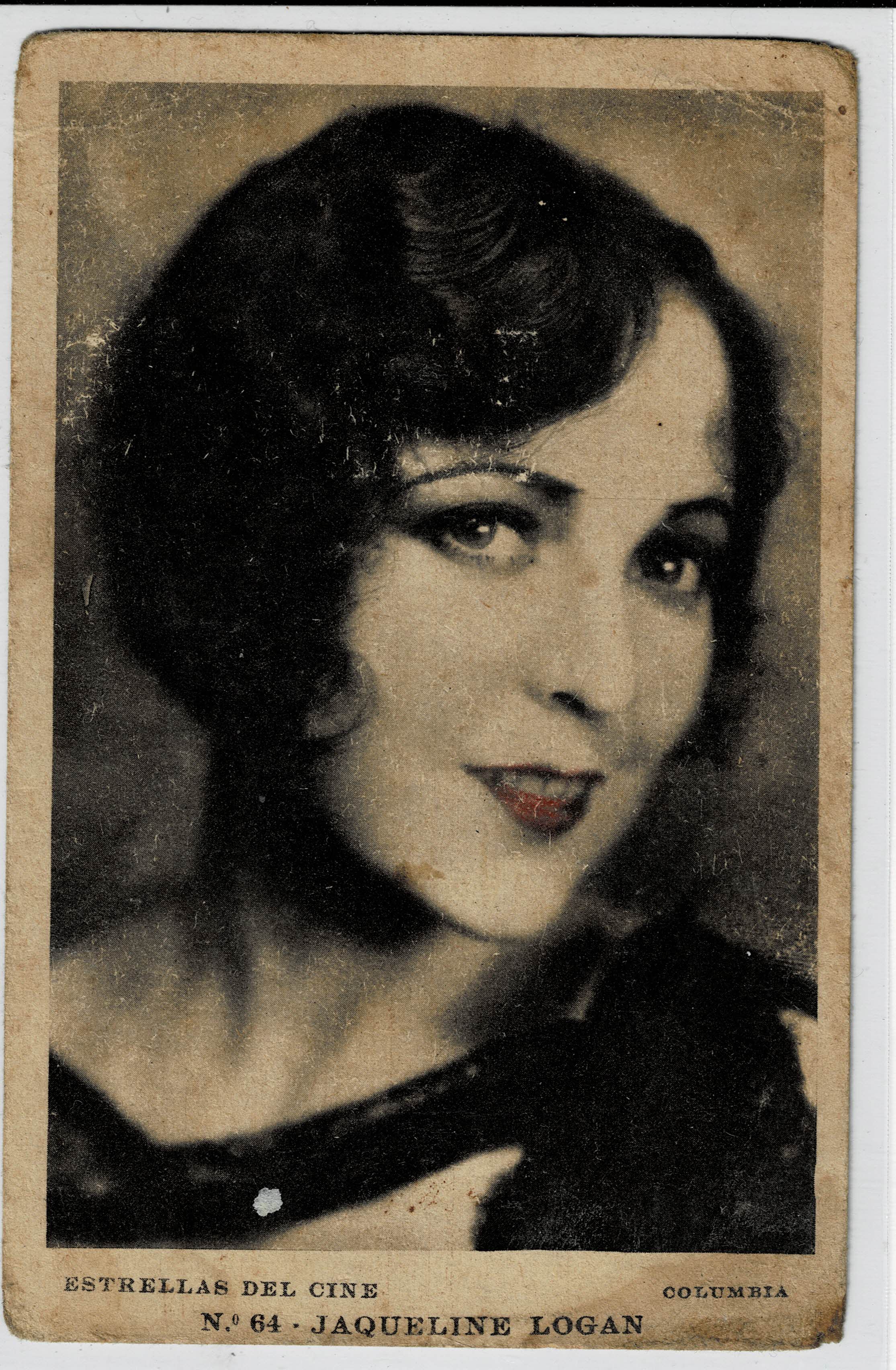 POSTAL DE CINE: DE JAQUELINE LOGAN