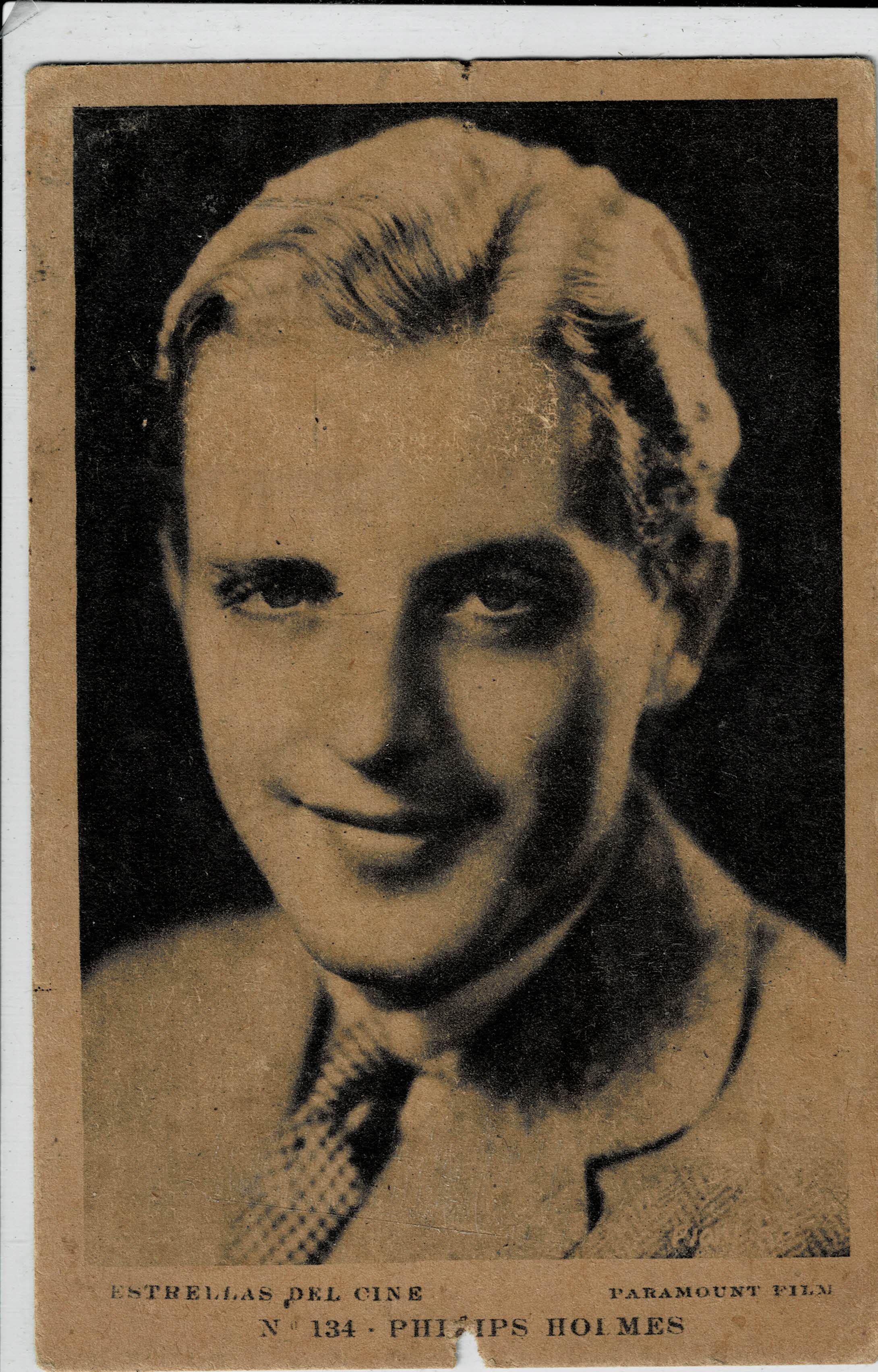 POSTAL DE CINE: DE PHILIPS HOLMES