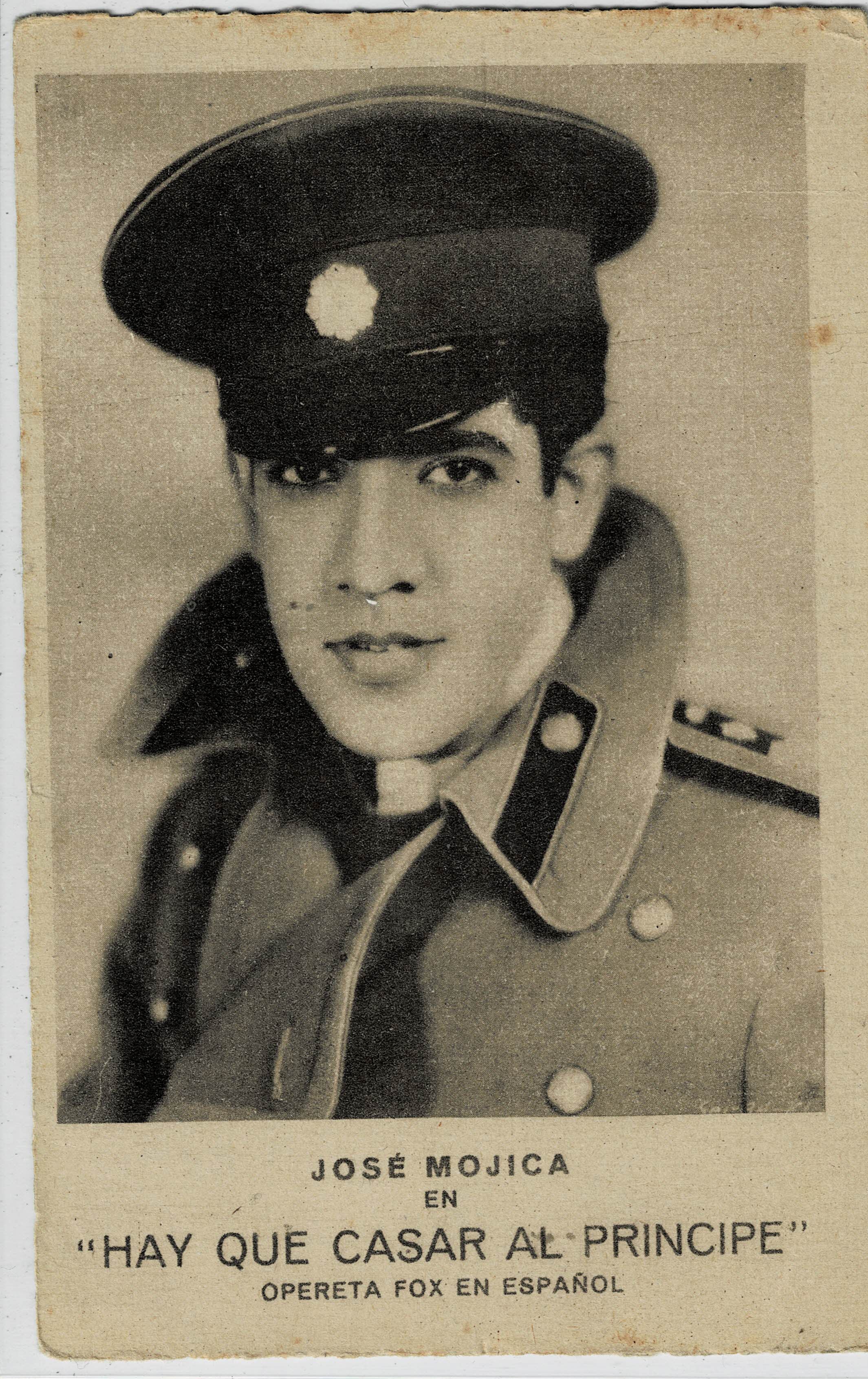 POSTAL DE CINE: DE JOSE MOJICA EN HAY QUE CASAR AL PRINCIPE