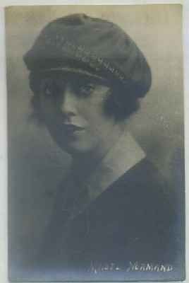 POSTAL ANTIGUA DE ACTORES DE CINE. MABEL NORMAND