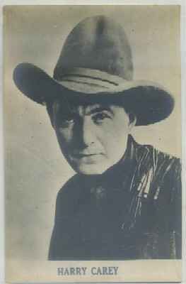 POSTAL ANTIGUA DE ACTORES DE CINE. HARRY CAREY