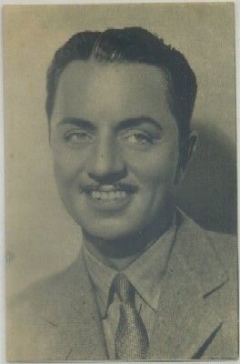 POSTAL DE ACTORES DE CINE. WILLIAM POWELL Nº 7