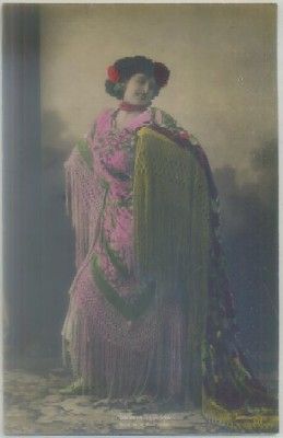 POSTAL ACTRICES DE CINE Y VARIETES: CONCHITA LEDESMA