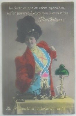 POSTAL ACTRICES DE CINE Y VARIETES: STA. CONCHITA LEDESMA