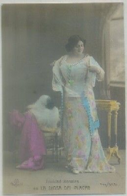 POSTAL ACTRICES DE CINE Y VARIETES: (REPRODUCCION). TRINIDAD ROSALES 344 / 5831