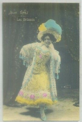 POSTAL ACTRICES DE CINE Y VARIETES: (REPRODUCCION). JULIA GOMEZ
