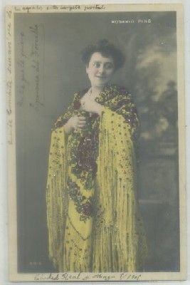 POSTAL ACTRICES DE CINE Y VARIETES: ROSARIO PINO Nº 59/6