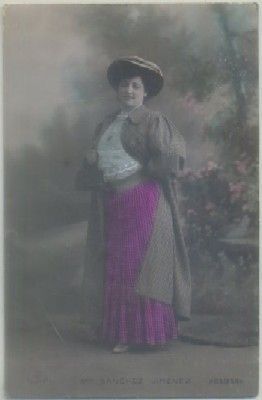 POSTAL ACTRICES DE CINE Y VARIETES: STA. SANCHEZ JIMENEZ Nº 209 / 2982