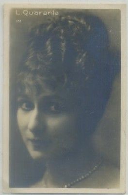 POSTAL ACTRICES DE CINE Y VARIETES: L. QUARANTA