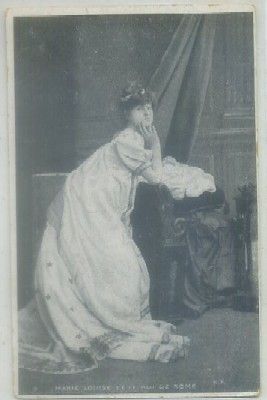 POSTAL ACTRICES DE CINE Y VARIETES: MARIE LOUSE ET LE ROI DE ROME