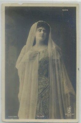 POSTAL ACTRICES DE CINE Y VARIETES: ACKTE