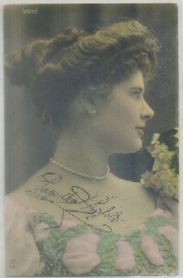 POSTAL ACTRICES DE CINE Y VARIETES: SAULIÉ