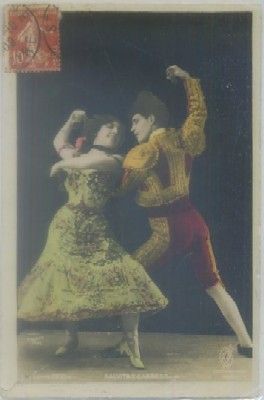 POSTAL ACTRICES DE CINE Y VARIETES: SALVITA Y CARDOSO