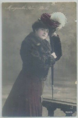 POSTAL ACTRICES DE CINE Y VARIETES: MARGARETHE FEHM - PASCHA
