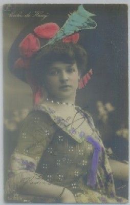 POSTAL ACTRICES DE CINE Y VARIETES: CECILIE DE MAAY. SERIE 308-4