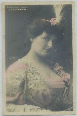 POSTAL ACTRICES DE CINE Y VARIETES: MELLE EYMARD