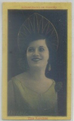 POSTAL ACTRICES DE CINE Y VARIETES: TINA KARENNE