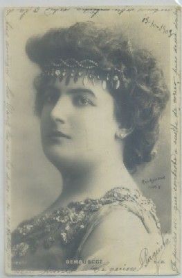POSTAL ACTRICES DE CINE Y VARIETES: DEMOUGEOT. SERIE 123 / 17