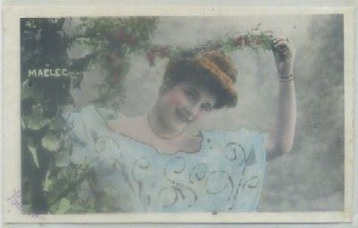 POSTAL ACTRICES DE CINE Y VARIETES: MAELEC