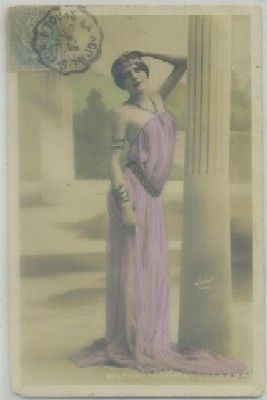 POSTAL ACTRICES DE CINE Y VARIETES: DELYSIA - HETAIRES