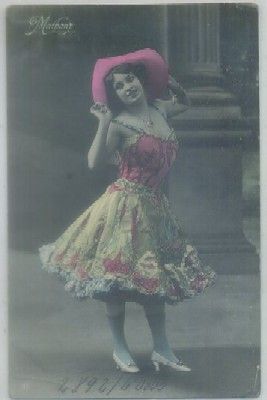 POSTAL ACTRICES DE CINE Y VARIETES: MATHONY. SERIE 2892