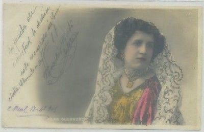 POSTAL ACTRICES DE CINE Y VARIETES: PILAR GUERRERO