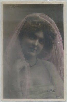 POSTAL ACTRICES DE CINE Y VARIETES. BOUGHER CIGALE