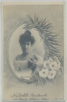 POSTAL ACTRICES DE CINE Y VARIETES. MELVA. NOTABLE CANTANTE