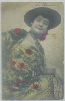 POSTAL ACTRICES DE CINE Y VARIETES. LA SERRANITA
