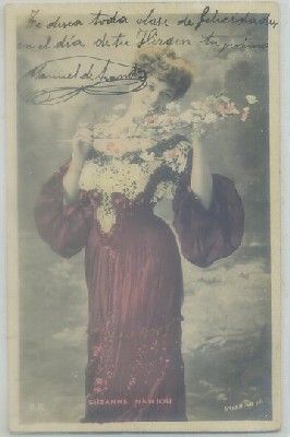 POSTAL ACTRICES DE CINE Y VARIETES. SUZANNE BANJOU