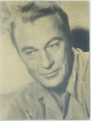 POSTAL DE CINE: GARY COOPER Nº 29