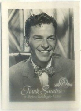 POSTAL DE CINE 9x7 cm: FRANK SINATRA
