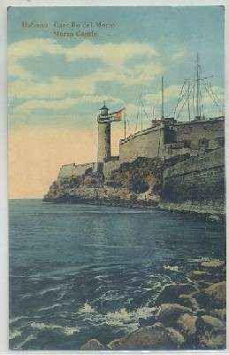 POSTAL DE CUBA. HABANA. CASTILLO DEL MORRO Nº 80