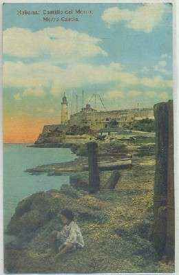 POSTAL DE CUBA. HABANA. CASTILLO DEL MORRO Nº 74